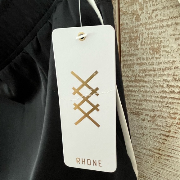 Rhône Men’s Black Athletic Track Pants size Medium - New With Tags - Picture 5 of 8